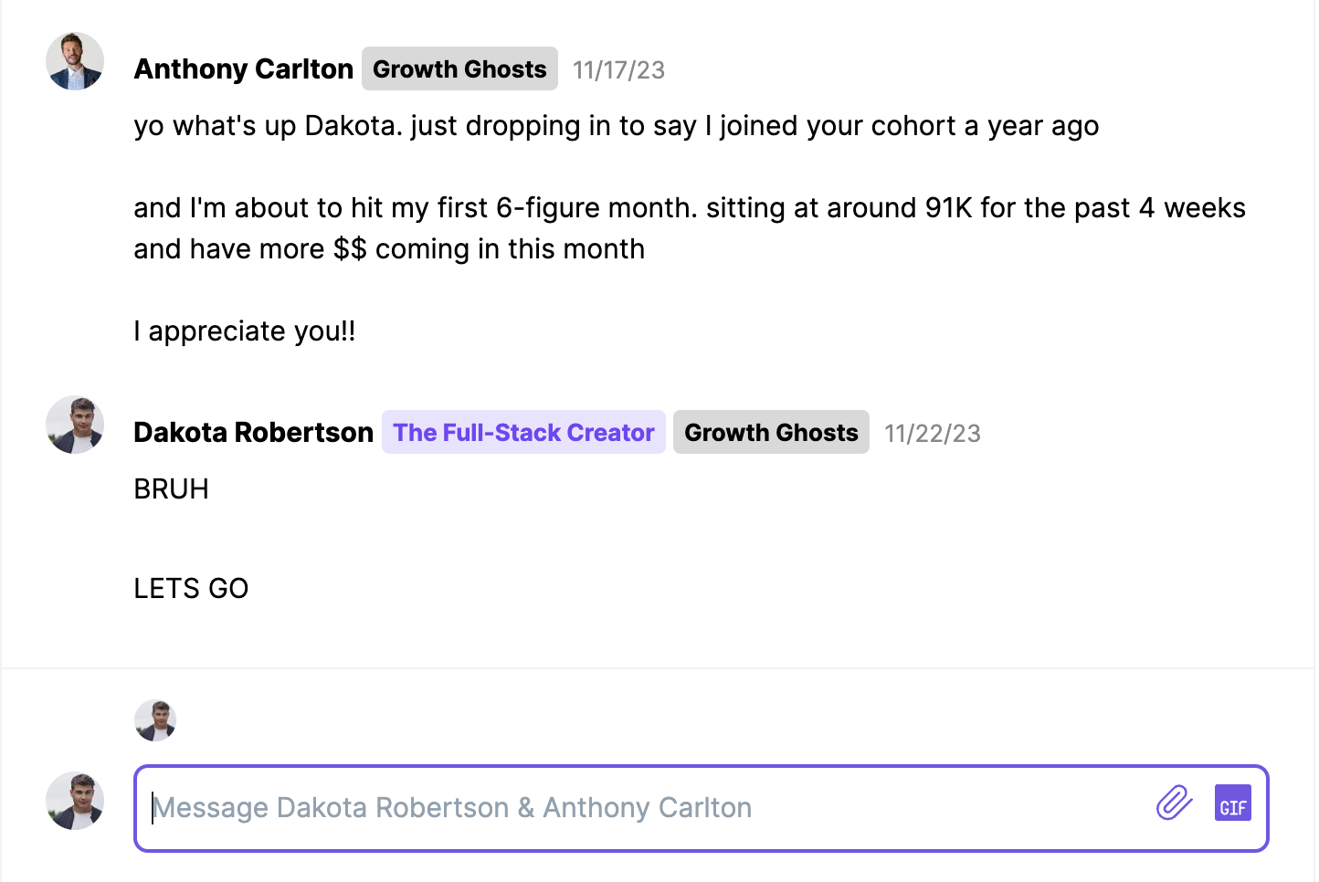 $91K month