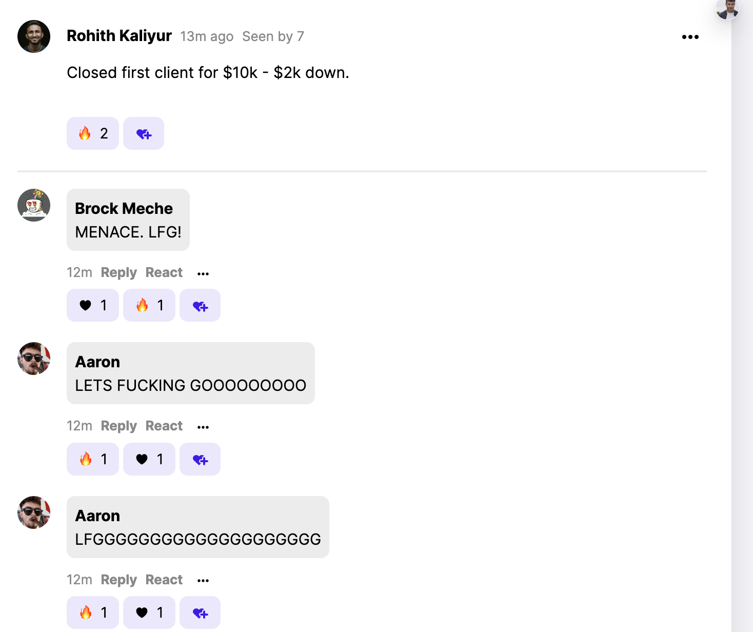 $10K client